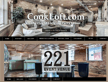 Tablet Screenshot of cookloft.com